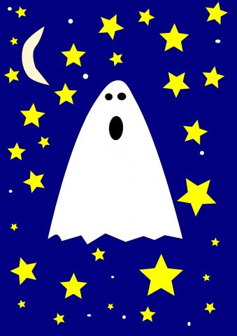 fantasmina che vola di notte